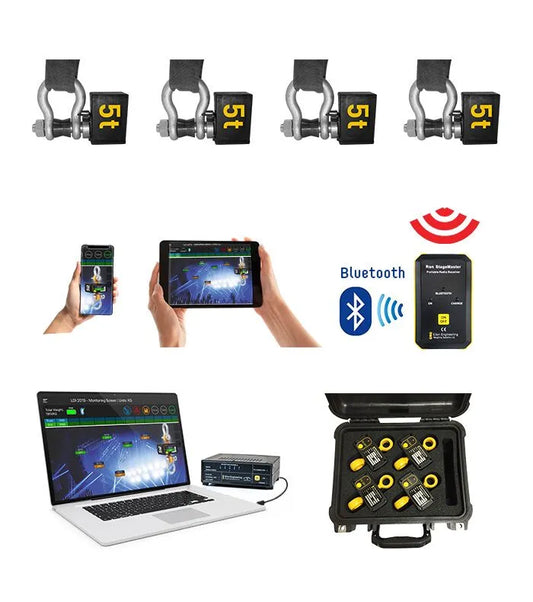 Ron StageMaster Shackle Pin Wireless Load Cell (multipoint load monitoring system)