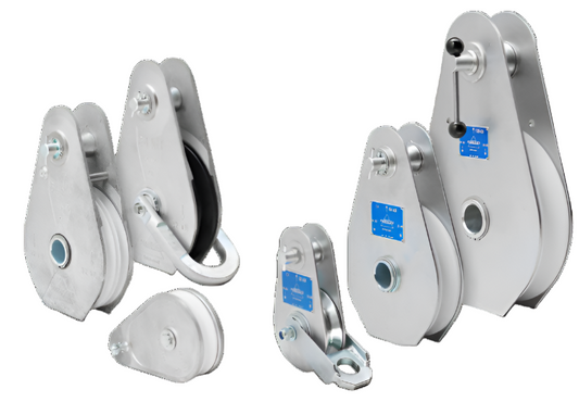 Rope Pulley St-A 128 kN 2-rollers